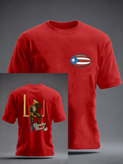 Men's benito bowl imitation cotton short-sleeved T-shirt