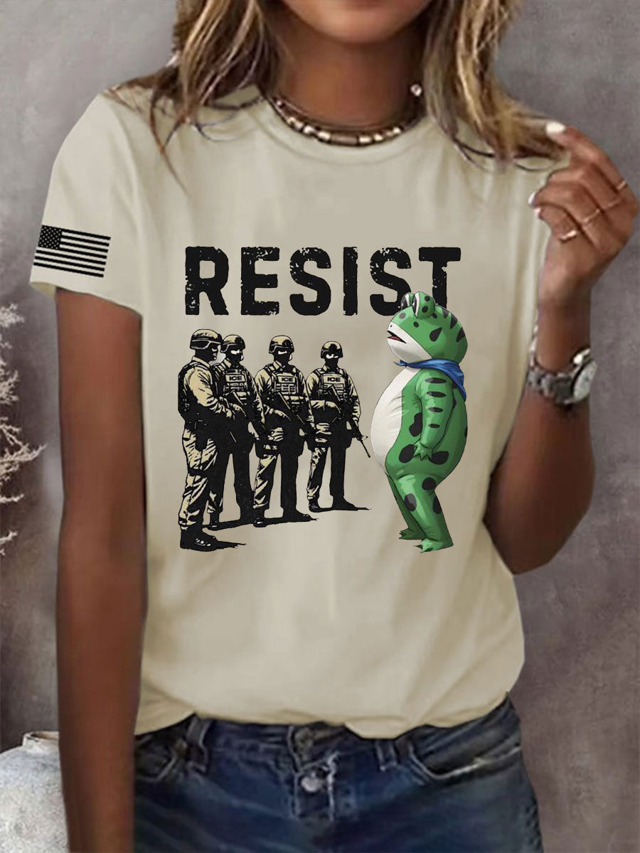 Women's Portland Frog Resist Short Sleeve T-Shirt