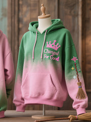 Women's Movie-Inspired Changed For Good Embroidered Hoodie