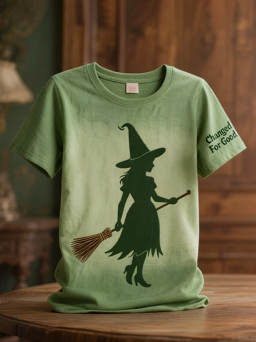 Women's Movie-Inspired Changed For Good Print T-Shirt