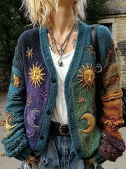 Women's Bohemian Boho Floral Art Printed Tops