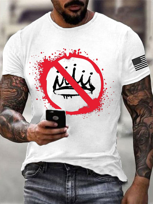 Men's No Kings Printed T-shirt