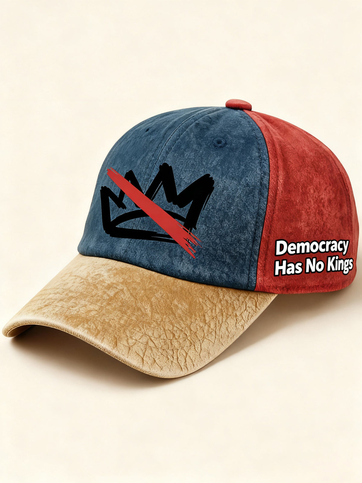Democracy Has No Kings Cap