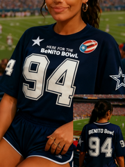 Women's Bad Bunny benito bowl short-sleeved T-shirt