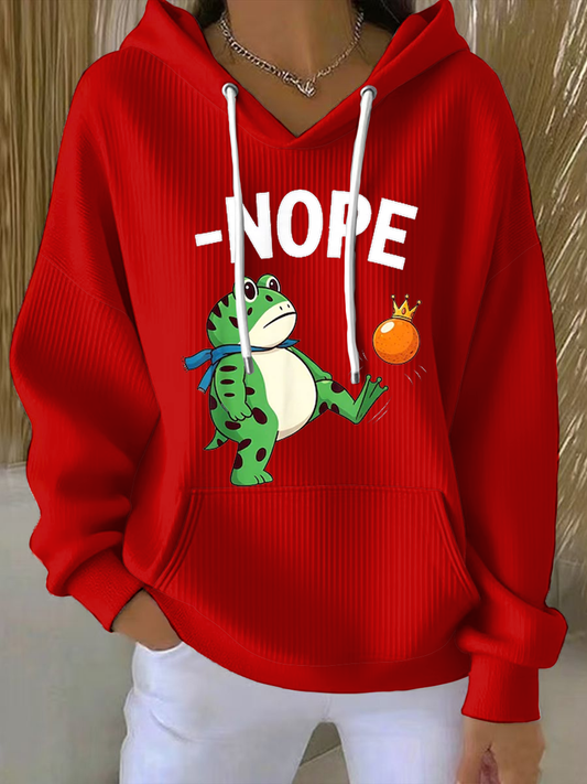 Women's NOPE Printed Hoodie