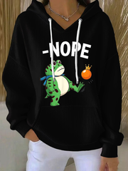 Women's NOPE Printed Hoodie