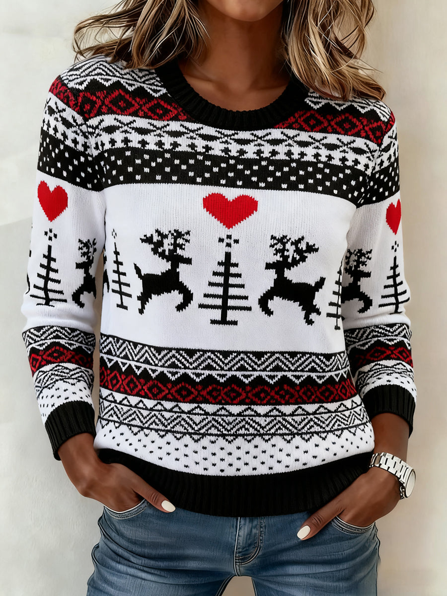 Women's Christmas Casual Knitted Sweater