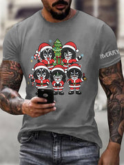 Men's Merry KISS-mas short sleeves t-shirt