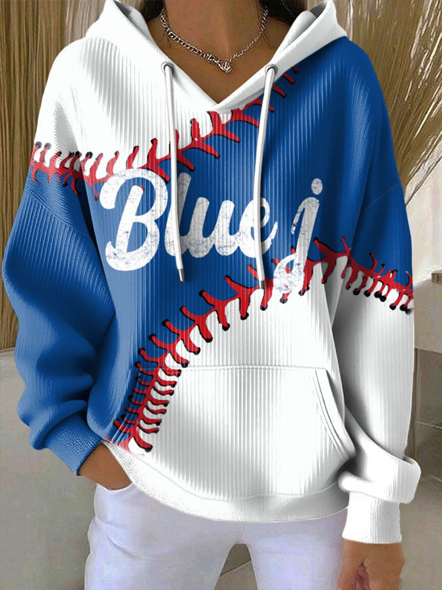 Women's Baseball Hoodie