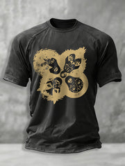 Men's Rock Band Print short sleeve t-shirt