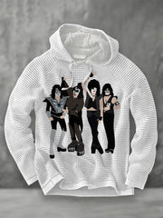 Men's Rock Band Printed Hoodie