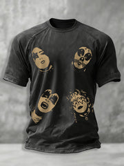 Men's Rock Band Printed T-shirt