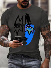 Men's Rock Band Printed T-shirt