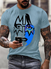 Men's Rock Band Printed T-shirt