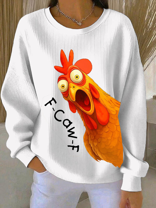 Women's Thanksgiving Print Casual Sweatshirt