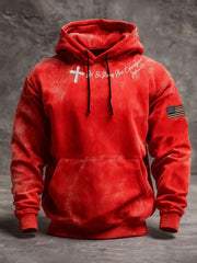 Men's Be Strong And Courangeous Hoodie