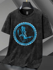 Men's Rock Band Printed T-shirt