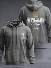 Men's Baseball World Series Champions 2025 Print Casual Hoodie