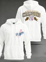 Men's Baseball World Series Champions 2025 Print Casual Hoodie
