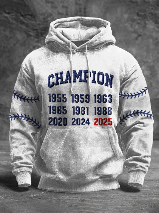 Men's Baseball Standard Fit Hoodie
