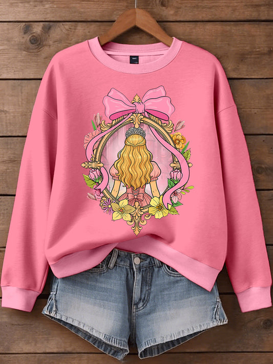 Women's Movie Inspired For Good Print Sweatshirt