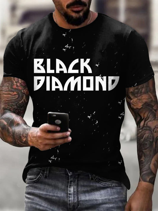 Men's Rock Band Printed T-shirt