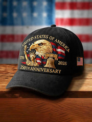 Unisex 250th Anniversary Embroidered Hat
