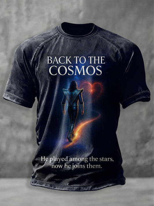 Men's Rock Band Printed T-shirt