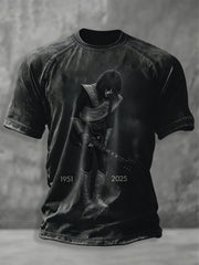 Men's Rock Band Printed T-shirt