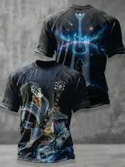 Men's Rock Band Printed T-shirt