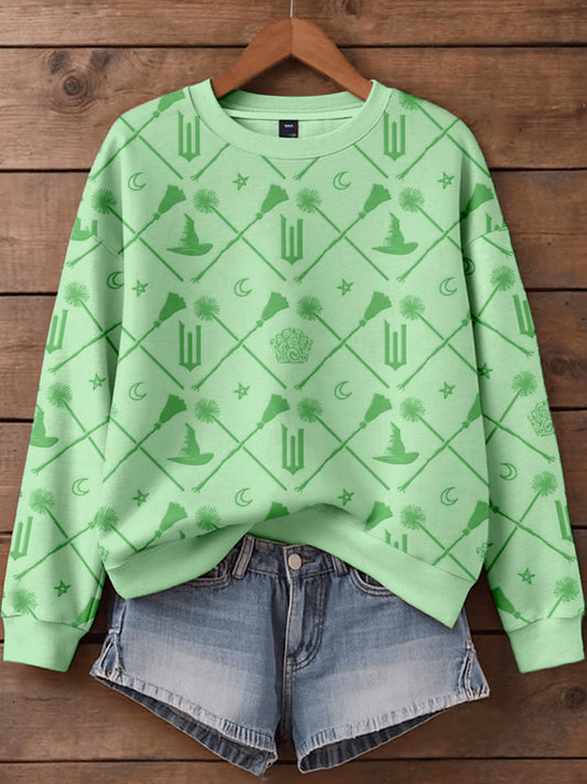 Women's Musical Inspired Art Print Sweatshirt