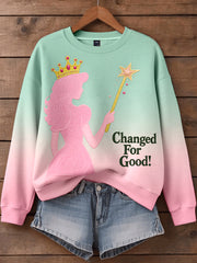 Women's Changed For Good Print Sweatshirt