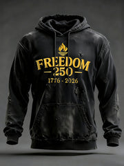 Men's FREEDOM 250 Printed Casual Hoodie