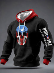 Men's Puerto Rico Art Printed Hoodie