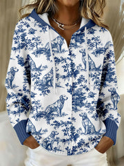 Women's Golden Retriever Print Jackets