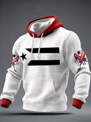 Men's Puerto Rico Art Printed Hoodie