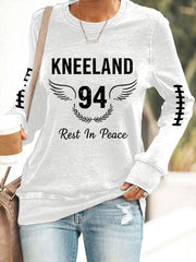 Women's Retro Rest In Peace 94 Polyester Waisted Sweatshirt