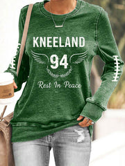 Women's Retro Rest In Peace 94 Polyester Waisted Sweatshirt