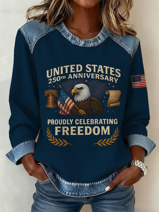 Women's American 250th Anniversary Sweatshirt