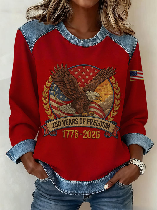 Women's American 250th Anniversary Sweatshirt