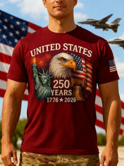 Men's American 250th Anniversary T-shirt