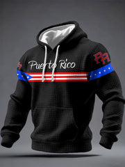 Men's Puerto Rico Proud Printed Hoodie