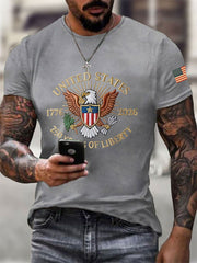 Men's America 250 Printed Casual T-Shirt