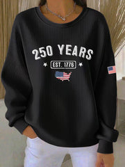 Women's America 250 Printed Casual Sweatshirt