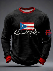 Men's Puerto Rico Printed Waffle Tops