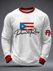 Men's Puerto Rico Printed Waffle Tops