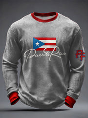 Men's Puerto Rico Printed Waffle Tops