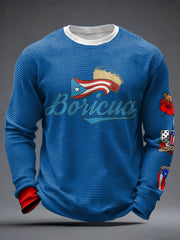 Men's Puerto Rico Printed Waffle Tops