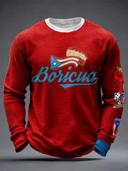 Men's Puerto Rico Printed Waffle Tops