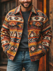 Men's Vintage Western Casual Jacket